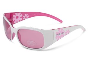 XLC SG-K03 Occhiali da sole Maui per bambini (bianco / rosa)