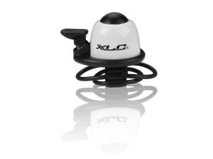 XLC DD-M07 Mini campanello per bicicletta (ø22,2-31,8mm | bianco)