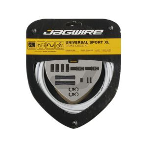 Jagwire Set di cavi freno Universal Sport XL (bianco)