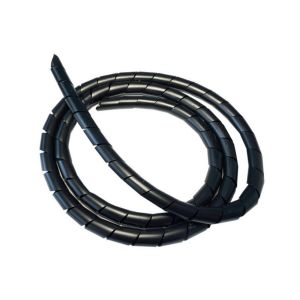  WBP Spiralband flexible 5m roll diameter 6 mm can be shortened (Black)