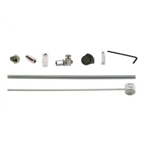 XLC Kit cavo freno per freni a rulli (170/235cm | 1 nipplo | argento)