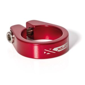 XLC PC-B05 anello di bloccaggio del reggisella (ø31,8mm | con esagono cavo | rosso)