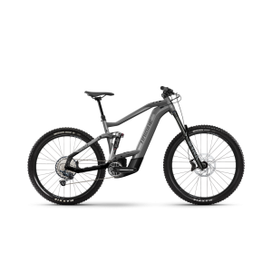 Haibike AllMtn 5 Bicicletta elettrica completamente MTB (29/27,5" | 750Wh | platino / nero)