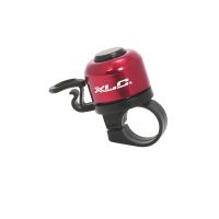 XLC DD-M06 Mini campanello per bicicletta (ø33mm | rosso)