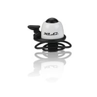 XLC DD-M07 Mini campanello per bicicletta (ø22,2-31,8mm | bianco)